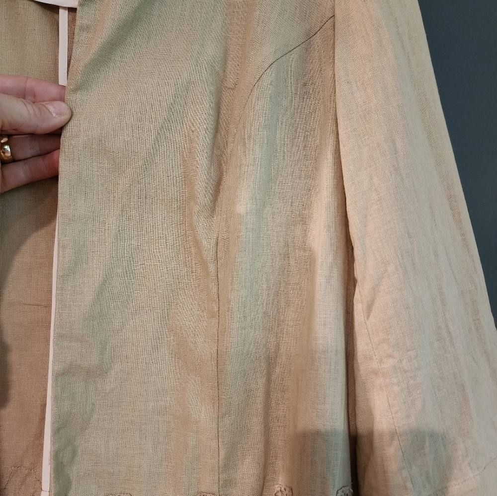 Coldwater Creek Linen Blazer - Picture 7 of 13